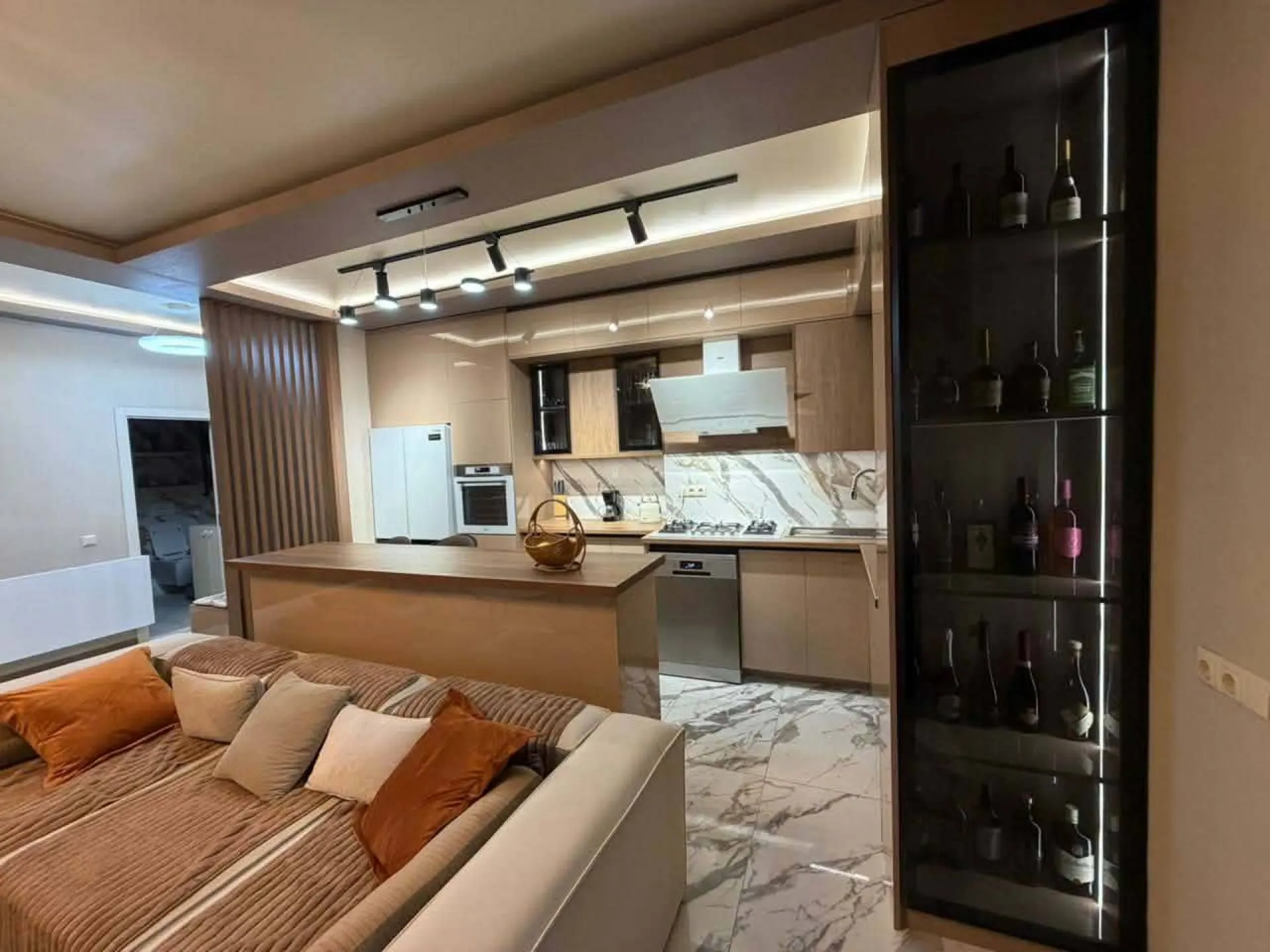 Open-plan kitchen & living — Fulham, London