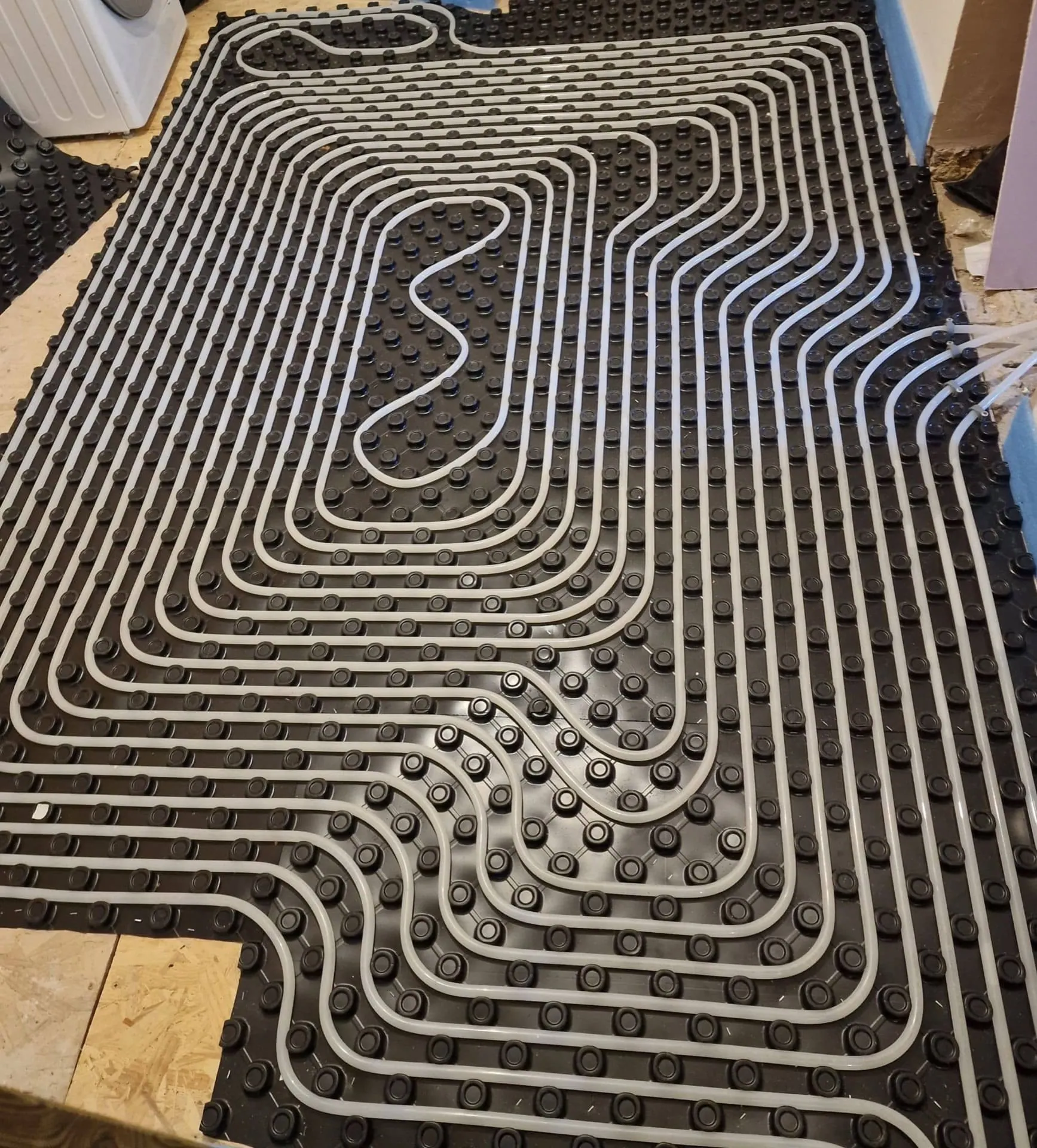 Underfloor heating installation — Hampstead, London
