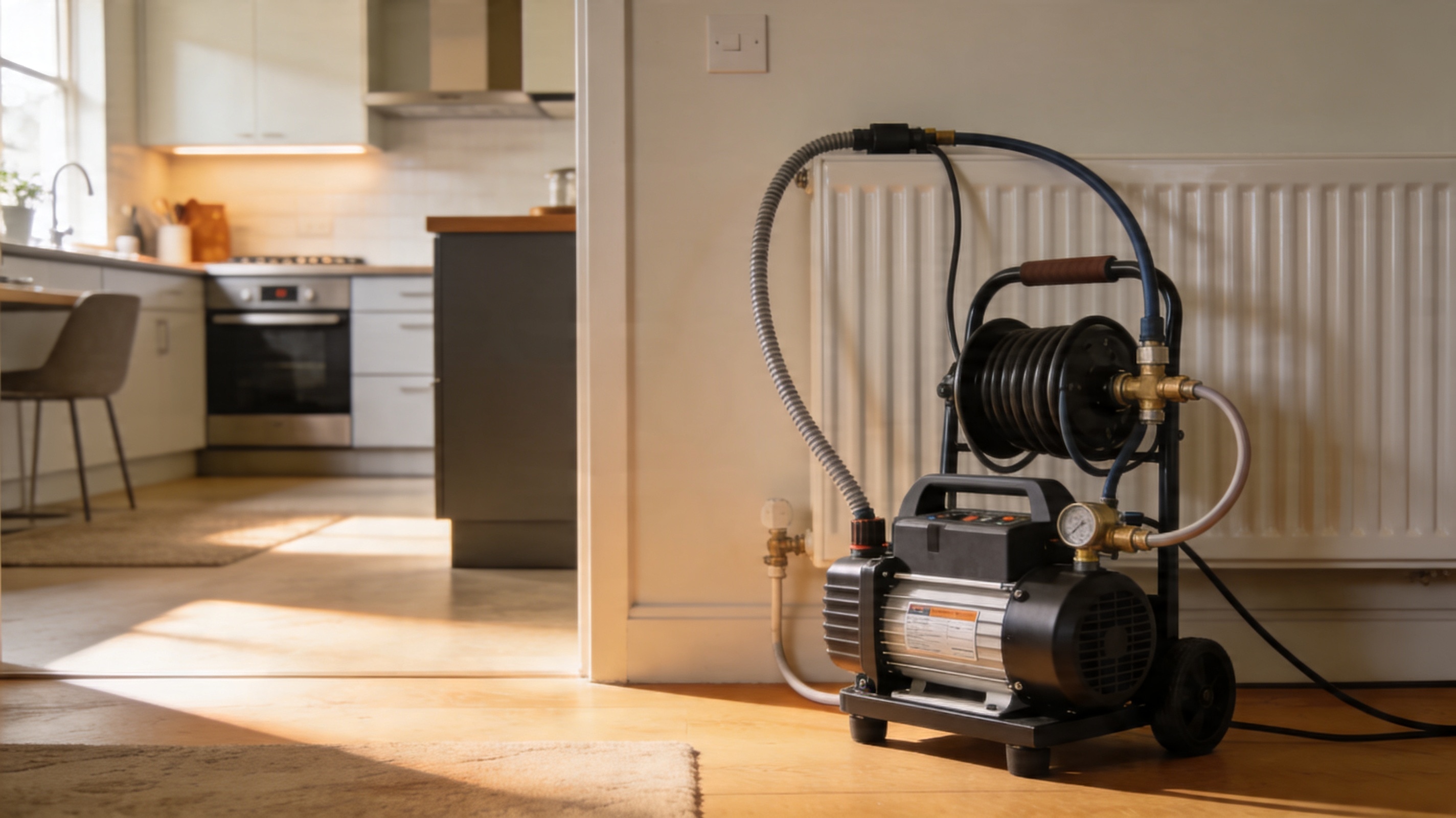 Powerflushing — TB&D Construction boiler service