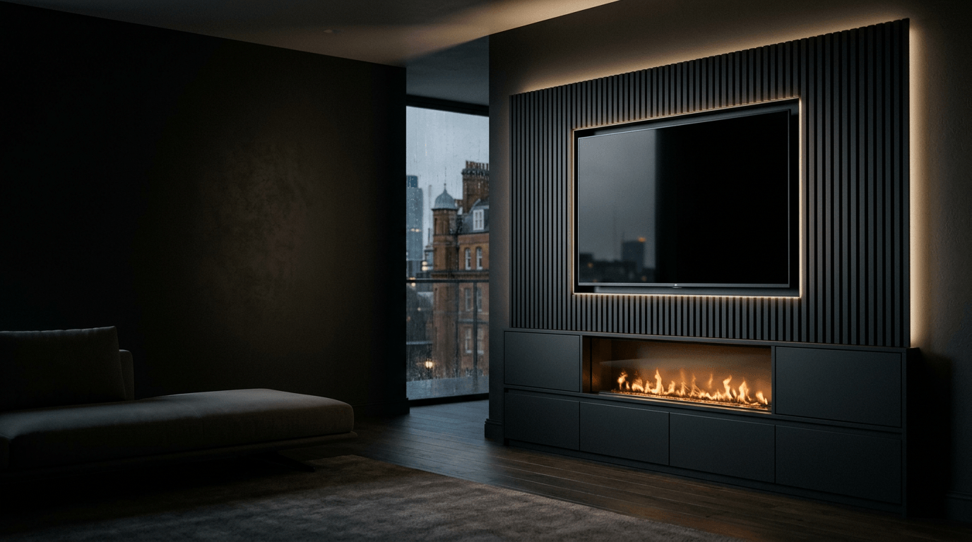 Media walls — TB&D Construction carpentry service