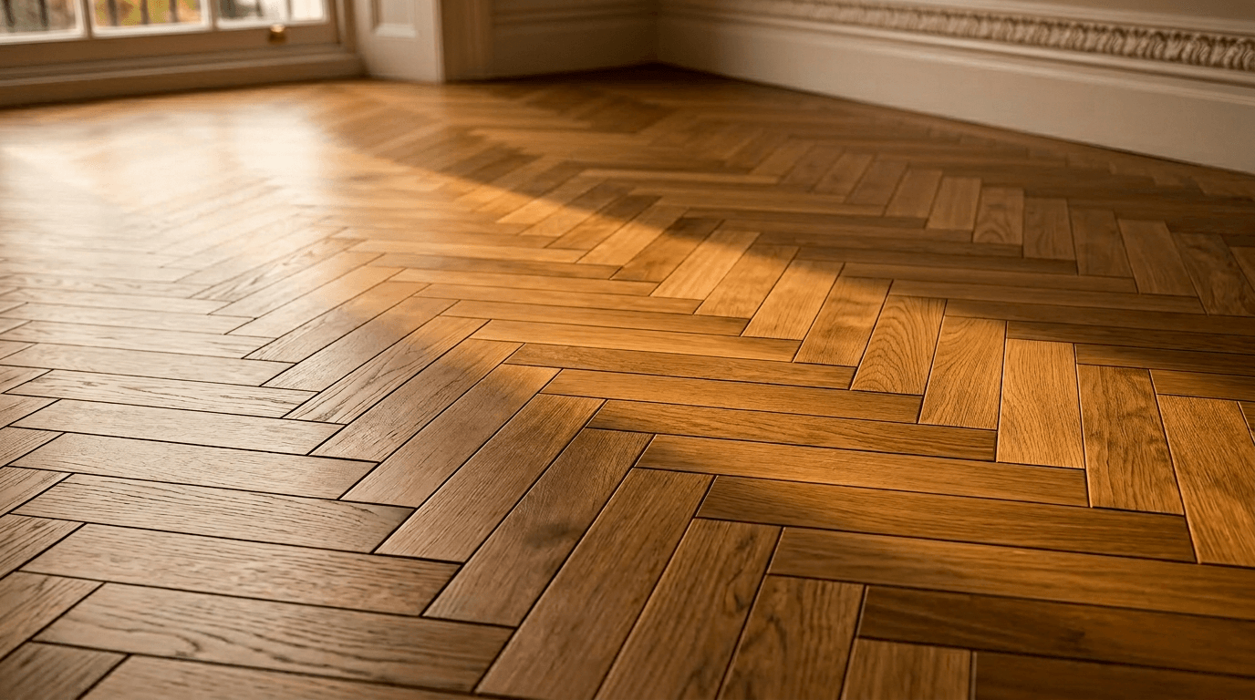 Herringbone & parquet — TB&D Construction flooring service